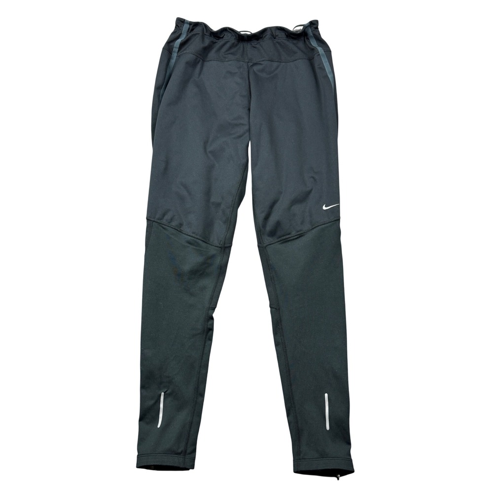 Nike Dri-FIT Women Medium Black Element Shield Running Pants Reflective Leggings